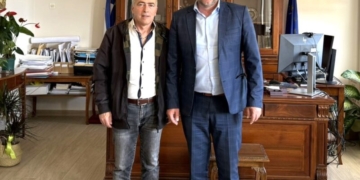 Συνάντηση Αντιπεριφερειάρχη Λασιθίου με τον Πρόεδρο της Κοινότητας Καμινακίου