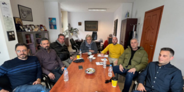 Συνάντηση του Δημάρχου Σητείας με την Νομαρχιακή Επιτροπή Λασιθίου του ΤΕΕ/ΤΑΚ