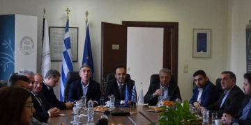 Επίσκεψη του Υπουργού Ψηφιακής Διακυβέρνησης, Δημήτρη Παπαστεργίου, στο Ελληνικό Μεσογειακό Πανεπιστήμιο