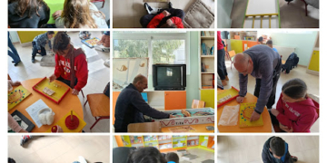 Τα ξύλινα παιχνίδια του 3ου Δημοτικού στο 2ο Πειραματικό Ιεράπετρας
