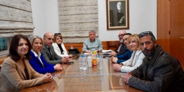 Συνάντηση Περιφερειάρχη με το Δ.Σ. του 5ου Περιφερειακού Τμήματος Κρήτης της Ένωσης Νοσηλευτών Ελλάδος