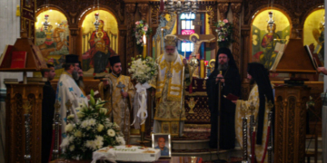 Αρχιερατική Θεία Λειτουργία και μνημόσυνο στη Γουριώτισσα Αγρινίου
