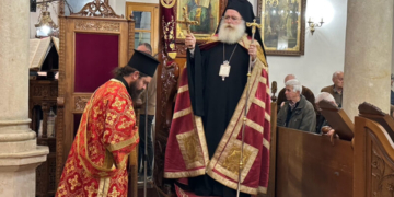 Η Α΄ Στάση των Χαιρετισμών στον Ιερό Μητροπολιτικό Ναό Αγίου Γεωργίου Ιεράπετρας