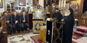 Κατανυκτικός Εσπερινός της Κυριακής της Ορθοδοξίας και ενδιαφέρουσα ομιλία για τη δωρεά και μεταμόσχευση ιστών και οργάνων στον Ιερό Mητροπολιτικό Ναό Aγίου Γεωργίου Ιεράπετρας