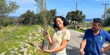 Εθελοντική δεντροφύτευση στη Μίλατο