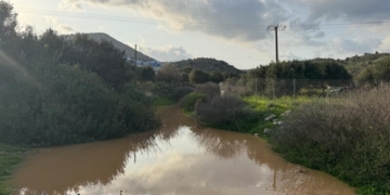 Έτρεξε και ο ποταμός της Αμμούδας (video)
