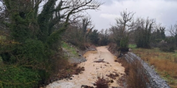 Κατέβηκε ο ποταμός Χαυγά που οδεύει προς τα φράγμα Αποσελέμη