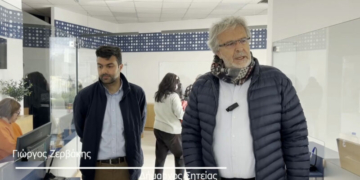 Το χώρο του ανακαινισμένου ΚΕΠ επισκέφθηκε σήμερα ο Δήμαρχος Σητείας (video)