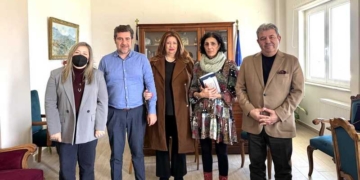 Συνάντηση Αντιπεριφερειάρχη Λασιθίου  για το Πρώτο Πανελλήνιο Μαθητικό Φεστιβάλ Θεάτρου στην Ιεράπετρα