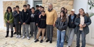 Συνάντηση του Δημάρχου Σητείας με την Περιβαλλοντική Ομάδα του 1ου Γυμνασίου (video)