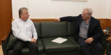 Συνάντηση Περιφερειάρχη Κρήτης με τον Δήμαρχο Ηρακλείου