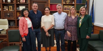 Συνάντηση Περιφερειάρχη Κρήτης με αντιπροσωπεία της Unicef Greece