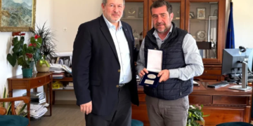 Συνάντηση Προέδρου Παγκοσμίου Συμβουλίου Κρητών με τον Αντιπεριφερειάρχη Λασιθίου