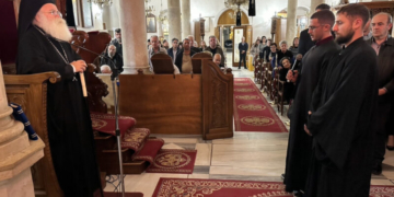 Ο Όρθρος της Μεγάλης Τετάρτης στον Ιερό Μητροπολιτικό Ναό Αγίου Γεωργίου Ιεράπετρας