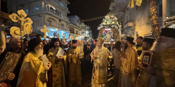 Η Ακολουθία του Επιταφίου και η συνάντηση των Επιταφίων στην Ιεράπετρα