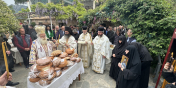 Με λαμπρότητα η εορτή του Οσίου Χατζη-Ανανία στην Ιερά Μονή Παναγίας Εξακουστής Μαλλών