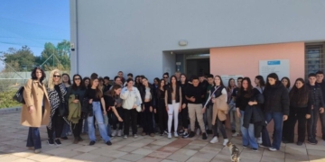 Η Β’τάξη του Γυμνάσιου Νεάπολης στα παιδικά χωριά SOS