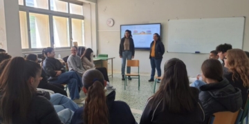 Δράση στο Γενικό Λύκειο Νεάπολης με θέμα “διαχείριση άγχους, διατροφής και άσκησης στις Πανελλαδικές εξετάσεις”