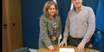 Ορκίστηκε ενώπιον του Δημάρχου Εμμανουήλ Φραγκούλη μια νέα μόνιμη υπάλληλος που αναλαμβάνει καθήκοντα στο Δήμο Ιεράπετρας