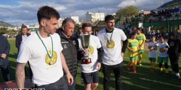 Η απονομή για την πρωταθλήτρια Λασιθίου 2024/25 ΑΕ Νεάπολης (ΒΙΝΤΕΟ-ΦΩΤΟ)