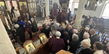 Ο Eσπερινός της Αγάπης στον Ιερό Μητροπολιτικό Ναό Αγίου Γεωργίου Ιεράπετρας