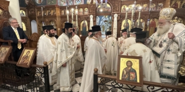 Με λαμπρότητα η Δεύτερη Ανάσταση στον Ιερό Καθεδρικό Ναό Αγίας Αικατερίνης Σητείας