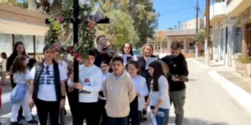Τα κάλαντα του Λαζάρου από παιδιά των Λιμνών (βίντεο)