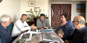 Συνάντηση εργασίας του Αντιπεριφερειάρχη με τον Πρόεδρο Μύρτους