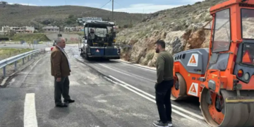 Παραδόθηκε από την Περιφέρεια Κρήτης σε κυκλοφορία το τμήμα της ΠΕΟ στο «Κακό Όρος»