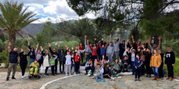 Στο παλιό Σχολείο Φλαμουριανών μαθητές του Ειδικού Σχολείου για την υλοποίηση περιβαλλοντικής δράσης τους