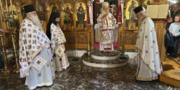 Η εορτή του Οσίου Ιερωνύμου του Σιμωνοπετρίτου στον Ιερό Ναό Παναγίας Ελεούσας Ιεράπετρας