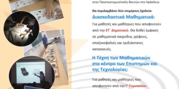 4ο Θερινό Σχολείο Μαθηματικών «Μαθηματικές ΑποΔράσεις 2025» για μαθητές και μαθήτριες ΣΤ’ Δημοτικού και Γ’ Γυμνασίου