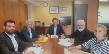 Συνάντηση για την πρόοδο του έργου Γυμνασίου – Λυκείου Τζερμιάδων: Συντονισμένες ενέργειες για την υλοποίηση