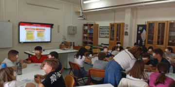 Γεωπάρκο και Ενεργός πολίτης :Εκπαιδευτική δραστηριότητα με τους εκπαιδευτικούς και τους μαθητές της ΣΤ΄ τάξης του 3ου Δημοτικού Σχολείου Σητείας.
