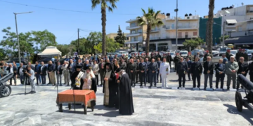 Κατάθεση στεφάνων σήμερα στο Μνημείο της Μάχης Κρήτης στην εκδήλωση τιμής και μνήμης από την Π.Ε. Ηρακλείου