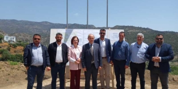 Αυτοψία στην περιοχή που θα κατασκευαστεί το φράγμα του Μύρτου