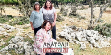 Ζωγραφίζουν στο δάσος του Καθαρού