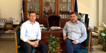 Συνάντηση Αντιπεριφερειάρχη Λασιθίου με Δήμαρχο Αγίου Νικολάου