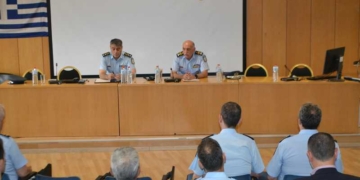 Επίσκεψη του Γενικού Επιθεωρητή Αστυνομίας Νοτίου Ελλάδας Αντιστράτηγου Παναγιώτη Πούπουζα στην Κρήτη