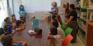 Ξεκίνησε η καλοκαιρινή εκστρατεία της Κουνδούρειου Δημοτικής Βιβλιοθήκης