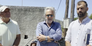 Αυτοψία του Δημάρχου Σητείας στο έργο “Αντικατάσταση καταθλιπτικού αγωγού και βελτίωση δικτύου διανομής της περιοχής Αγ. Απόστολοι” κοινότητας Λιθινών (video)