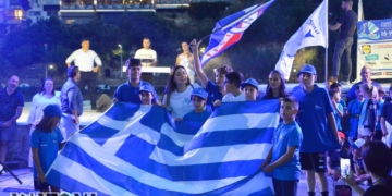 Εντυπωσιακή η τελετή έναρξης του Πανελληνίου πρωταθλήματος ιστιοπλοΐας Optimist U13 (ΦΩΤΟ-ΒΙΝΤΕΟ)