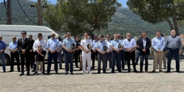 Τίμησαν τους δύο αστυνομικούς που έπεσαν στο καθήκον