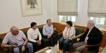 Συνάντηση της Υπουργού Πολιτισμού με τον Περιφερειάρχη Κρήτης