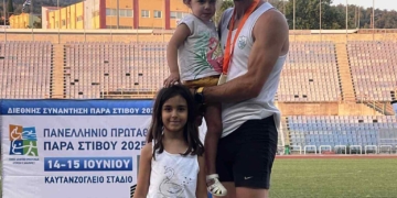Διπλή πρωτιά ο Γιώργος Κωστάκης στο πανελλήνιο πρωτάθλημα Παραστίβου της ΕΑΟΜ/ΑμεΑ
