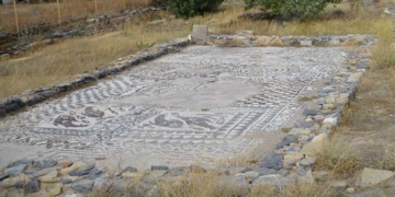 Σε εγκατάλειψη το σπάνιο ψηφιδωτό της Παλαιοχριστιανικής Βασιλικής στην Ελούντα