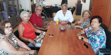 Επίσκεψη Συλλόγου Πολιτικών Συνταξιούχων νομού Λασιθίου  στο Γραφείο του Δημάρχου Σητείας