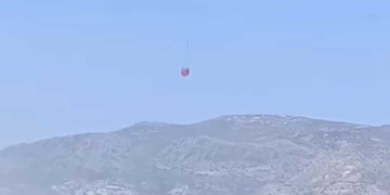 Σε ύφεση η πυρκαγιά στην Ιεράπετρα
