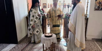 Με Αρχιερατική Θεία Λειτουργία εορτάστηκε η μνήμη του Οσίου Παϊσίου του Αγιορείτου στον ομώνυμο Ιερό Ναό της Ιεράπετρας