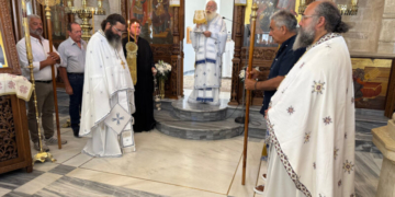 Αρχιερατική Θεία Λειτουργία και Μνημόσυνο στον Ιερό Μητροπολιτικό Ναό Αγίου Γεωργίου Ιεράπετρας